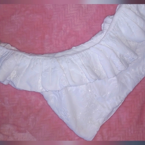 Zara Crop Top with Cutwork Embroidery size plus XXL - Picture 4 of 9